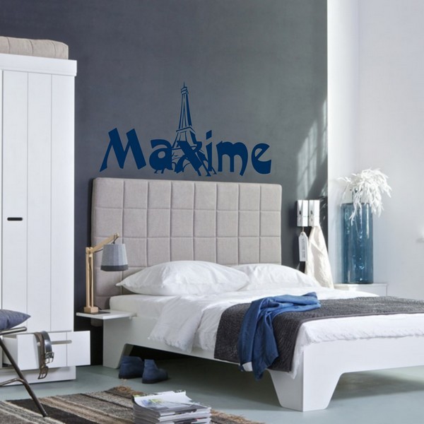 Exemple de stickers muraux: Maxime Paris